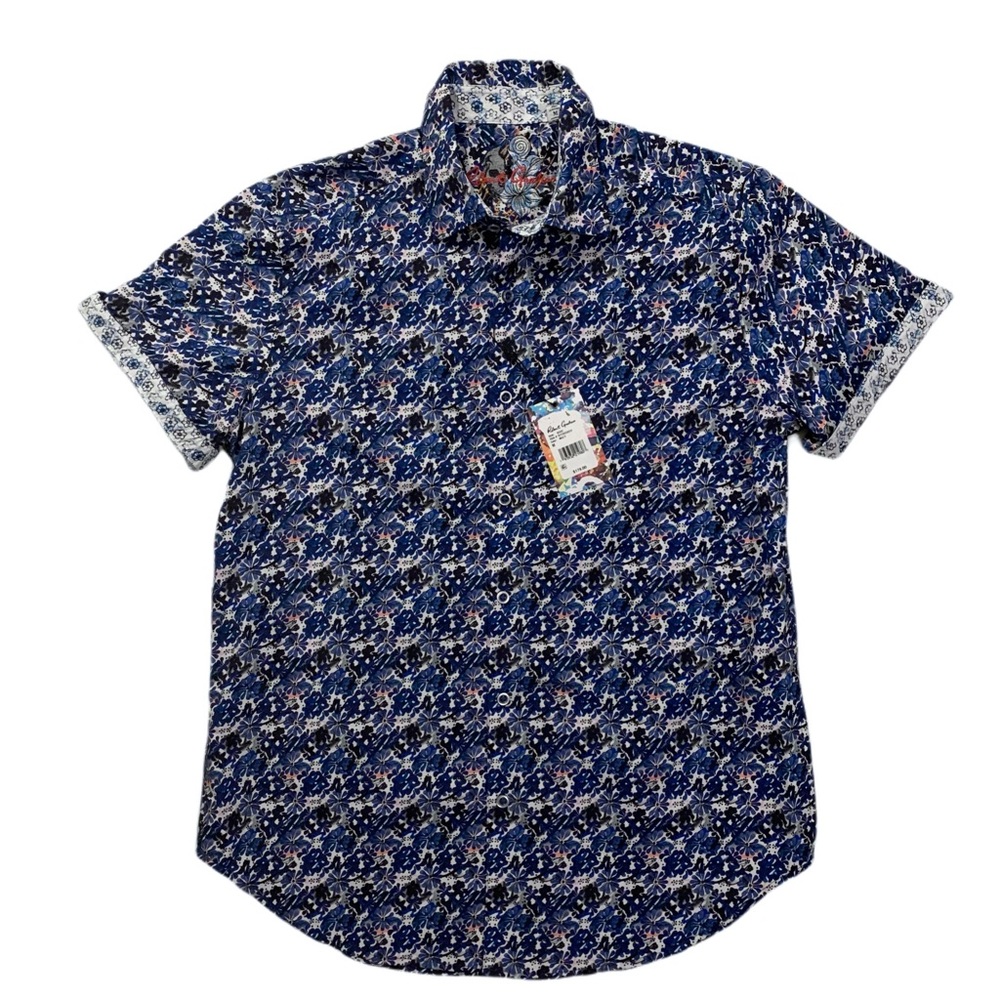 NWT Robert Graham Boise Short Sleeve Shirt - Picture 2 of 8